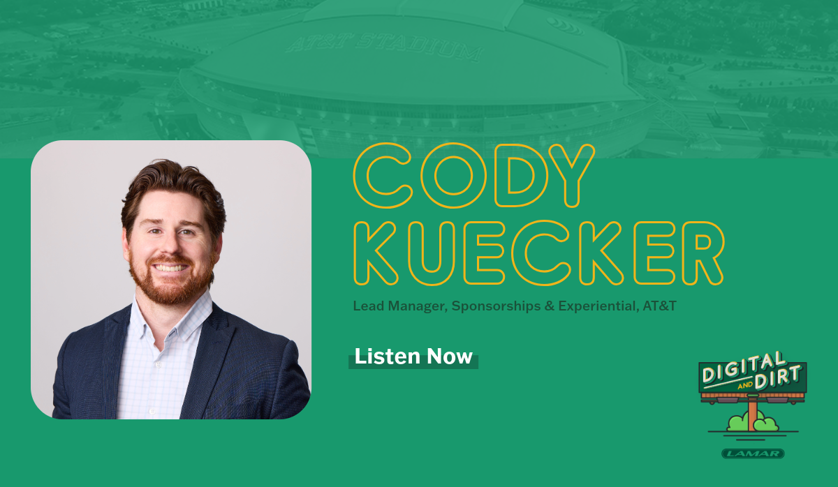 Cody Kuecker - Lead Marketing Manager of Sponsorships and Experiential Marketing, AT&T