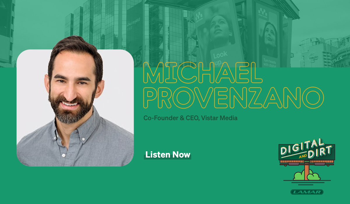 Michael Provenzano Returns to Digital and Dirt: Vistar Media’s Next Big Move